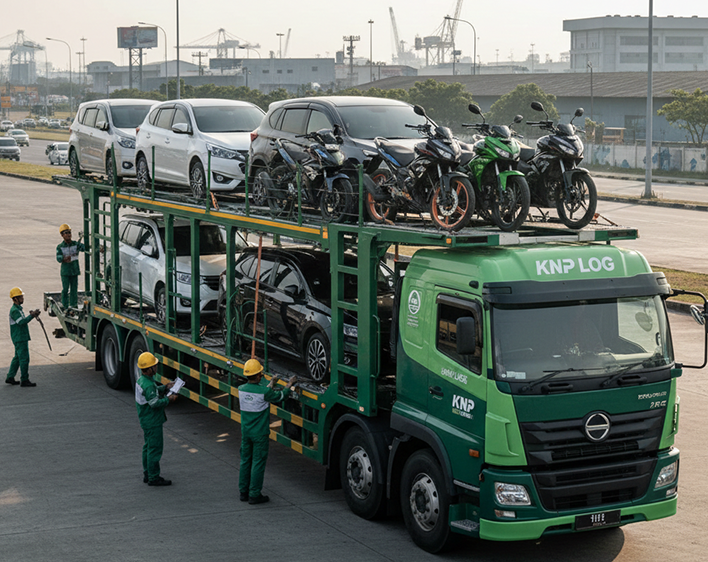 Kirim Kendaraan ke Pekanbaru